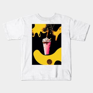 Strawberry milkshake Kids T-Shirt